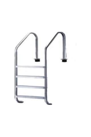 DEKOR HAVUZ 4 BASAMAK STANDART PASLANMAZ HAVUZ MERDİVENİ AISI 316