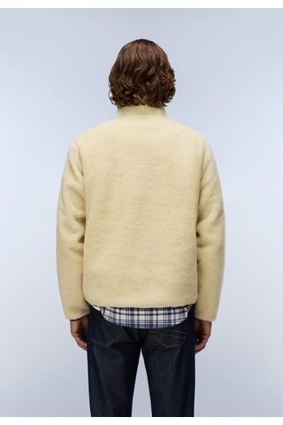 Napapijri T-archive Fleece Hz Erkek Polar-33985 Bej