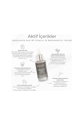 Hyaluronik Asit B5 Onarıcı & Nemlendirici Serum