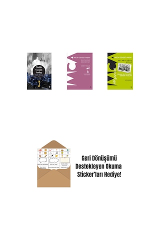 Gizli Emir Ciltli + Suçumuz Edebiyat + Kalabalığın Şiiri + Okuma Sticker'ları