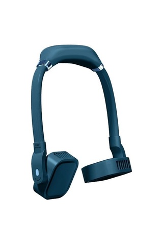 G2 Asılı Boyun Yapraksız Fan Açık Öğrenci Sporları Mini Usb Sessiz Fan Renk 2000mah Gece Yeşil 0907 Beyaz