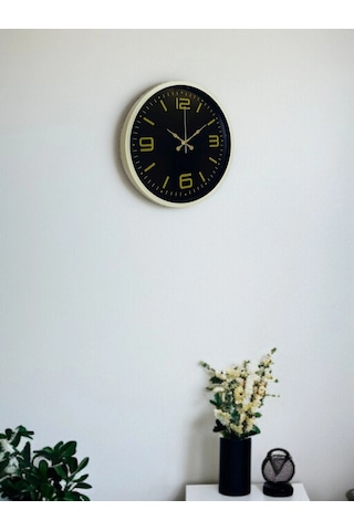 36 Cm Dekoratif Modern Duvar Saati Çok Renkli