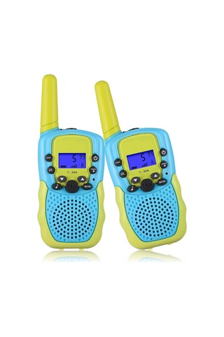 Lemestar Çocuklar İçin Renkli Telsiz İletişim Cihazı, 8-22 Kanal, 3-5 Km Menzil, 4xaaa Pil İle