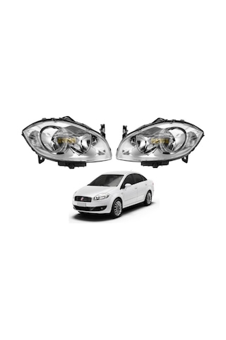 Ayfar Fiat Linea Sağ Sol Ön Far Takımı 20072014 N11.293