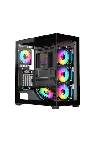 Frisby Domınator 650w 80+ 7x120mm Argb Fan Mid Tower Atx Siyah Akak0frı0051