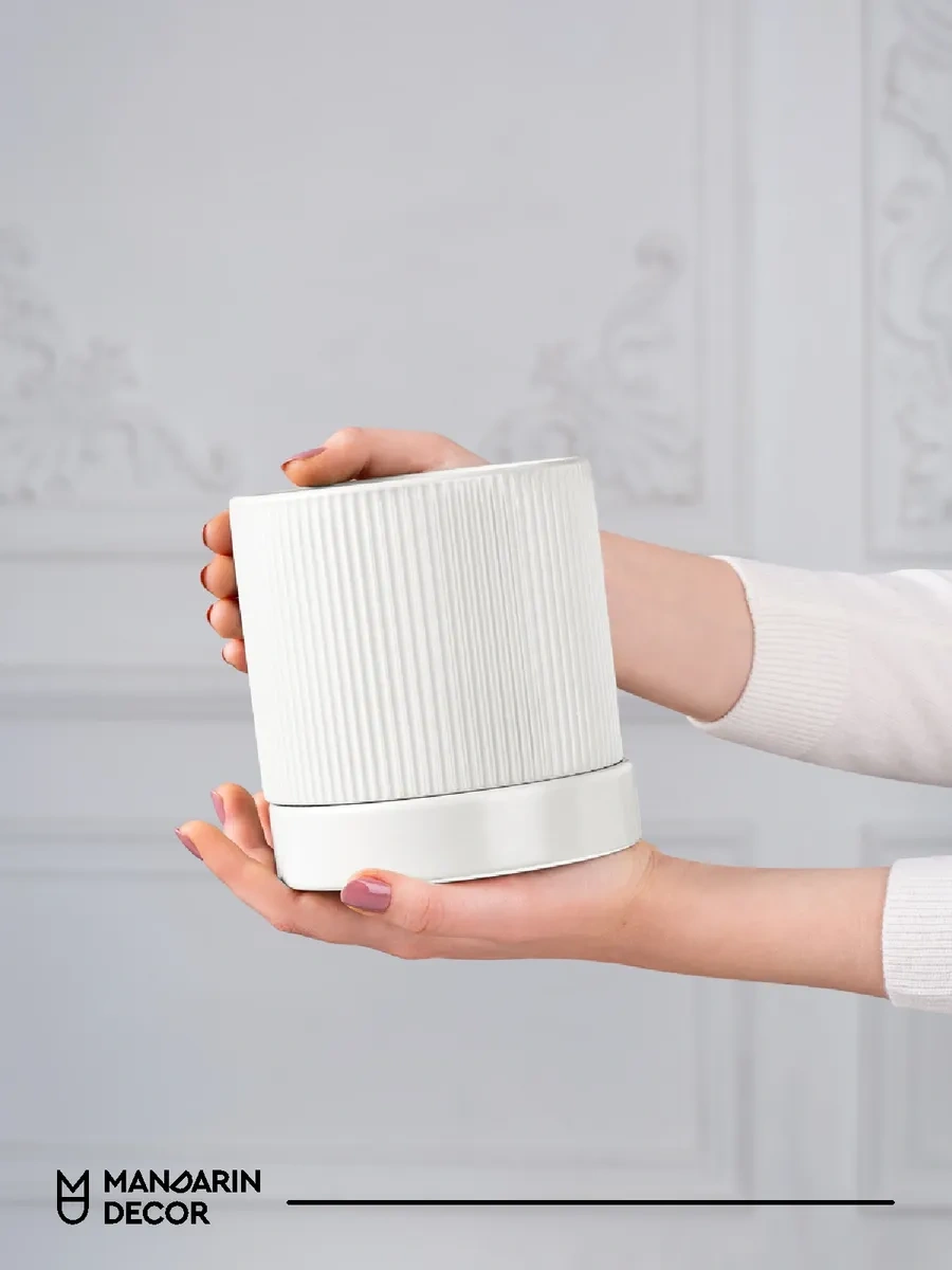 Mandarin Decor Çiçek Saksısı Seramik, Dekoratif Çiçek Saksısı 271000921