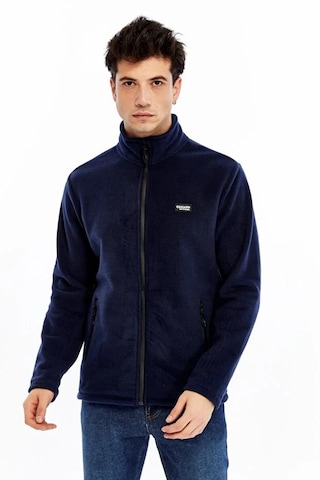 Champp Tam Fermuarlı Unisex Polar Lacivert