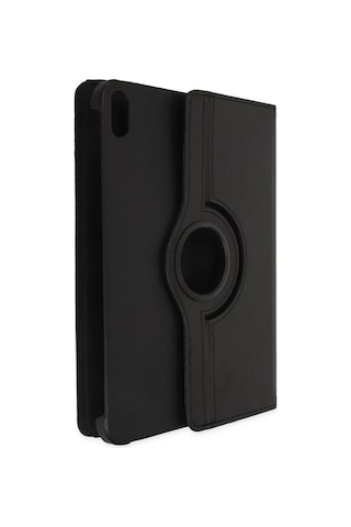 Storeşahin Apple Apple Uyumlu iPad 2025 10.9 10.nesil A16 Kılıf 360 Tablet Deri Kılıf - Siyah Shn0720
