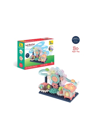 Ogi Mogi Toys Işıklı Ve Sesli Dönme Dolaplı Penguenli Lunapark Oyun Seti
