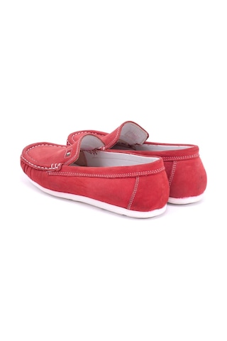 Star Tombis Loafer Çocuk İç Destekli Ayakkabı Kırmızı