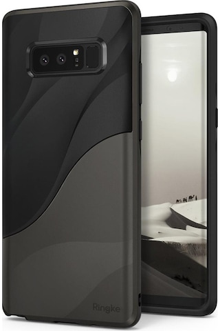 Ringke Wave Galaxy Note 8 İle Uyumlu Kılıf Metallic Chrome