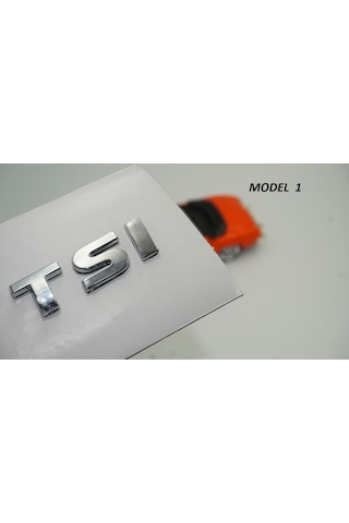 Volkswagen Tsi Bagaj Krom Abs 3M 3D Logo Amblem 3