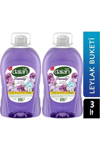 Dalan Family Sıvı Sabun Leylak Buketi 2 x 3 L