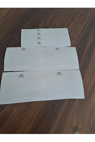 Citroen Marka Araçlar İçin Kapı Kolu Çizik Önleyici 8'li Set