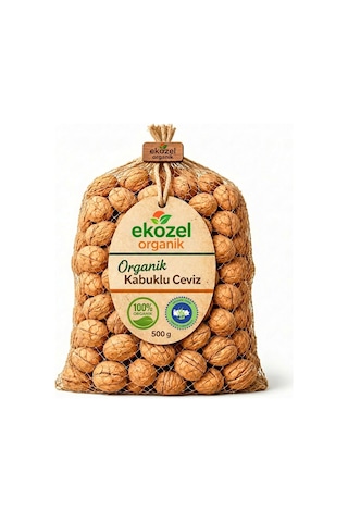 Organik Kabuklu Ceviz-63 500 G Organik Kabuklu Ceviz-63 500 G