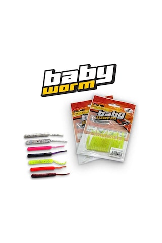 Fujin Baby Worm 5.2 CM Floating LRF Silikonu Fujin Baby Worm 5.2 CM Floating LRF Silikonu