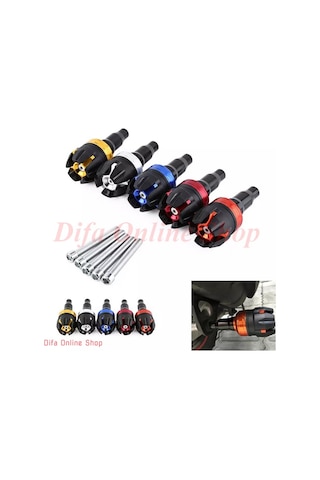 Merpa Motosiklet Motor/Şase Koruma Takozu 124mm Turuncu