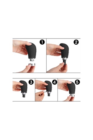 Springsun 5/6 Vitesli Manuel Arabalar İçin Pu+alloy Vites Çubuğu, Siyah/kırmızı Seçenekli, 17mm Delik Çapı İle Değişim Parçası Kırmızı