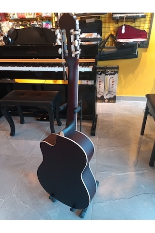 Ravenni Rcg-120 4/4 Klasik Gitar Tam Boy Kesik Kasa Kılıf+penaseti+kapo Hediyeli Kahverengi