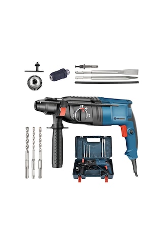 Prohummer Ph262 Elektrikli 4 Lü Grup Seti - Kırıcı Delici + 13mm Darbeli Vidalama Matkap + 125mm Avuç Taşlama + Dekupaj Testere