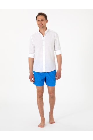 Pierre Cardin Erkek Saks Deniz Şortu 50307991-vr045 Saks