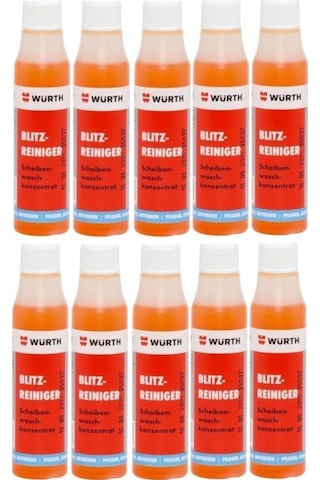 Würth Konsantre Cam Temizleme Sabunu 32 Ml 10 Adet