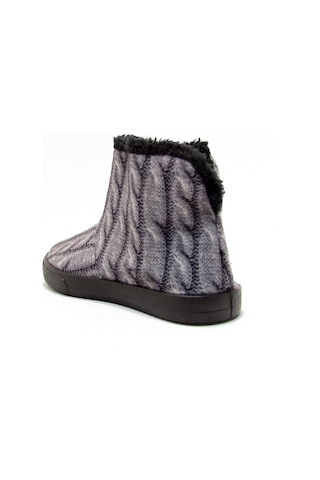Sanbe Snb106P131 Gri Unisex Boğazlı Patik Panduf-Gri