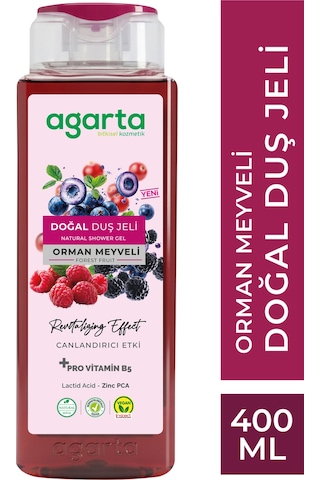 Doğal Orman Meyveli Duş Jeli 400 Ml Ahududu