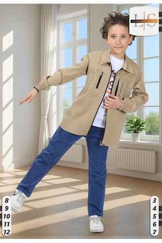 Lasgaris Jeans Erkek Çocuk Bej