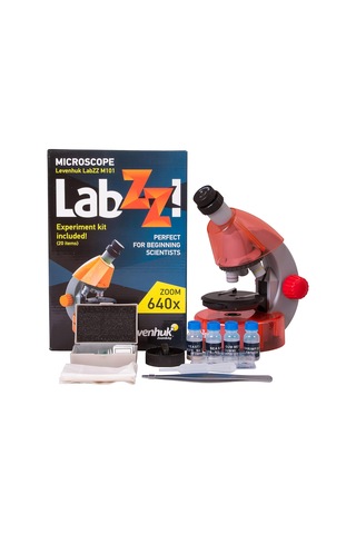 Labzz M101 Orange/portakal Mikroskop