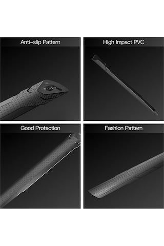 Shineyee Bisiklet Çerçeve Koruması Siyah Yılan Desenli Pvc Vant Çubuğu Koruyucu Tip 1/tip 2 Seçenekli