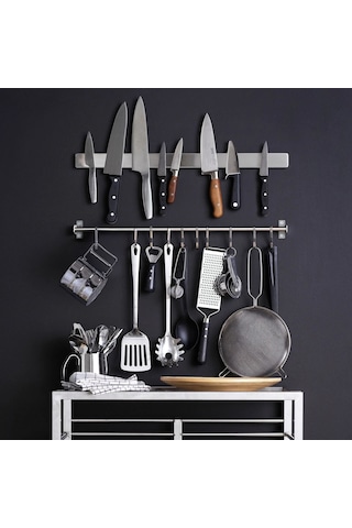Ikea Kungsfors Mutfak Ve Banyo Askısı 56 X 1,3 Cm Krom