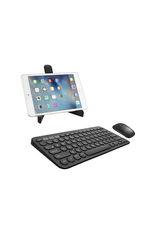 Xiaomi Redmi Pad Pro 12 Uyumlu Bt Klavye+mouse+stand-al8106