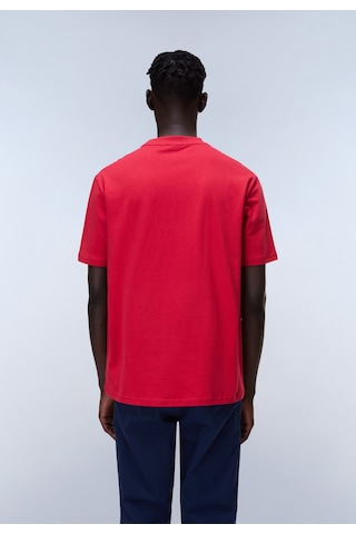 Napapijri S-small Box Ss Erkek T-shirt-31965 Kırmızı