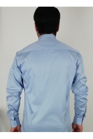 Tousus Slim Fit Açık Mavi Erkek Gömlek Slm-5076-tss