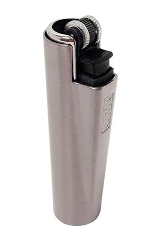 Metal Kılıflı Clipper İnce Çakmak