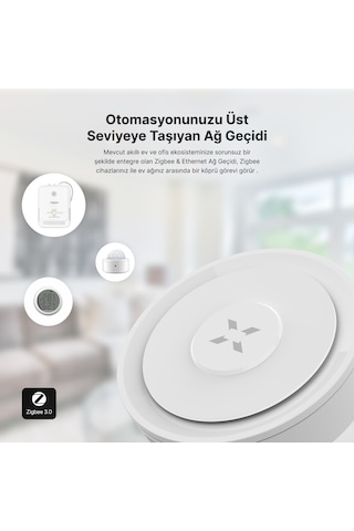 Xenon Smart Zigbee 3.0 & Ethernet Akıllı Ev Ağ Geçidi Mobil App K