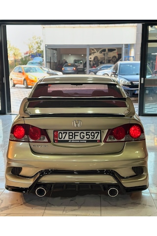 Honda Fd6 Nks Arka Tampon---fibersan Tuning