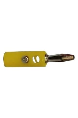 Elektronikport-Banana Jack Sarı 4Mm