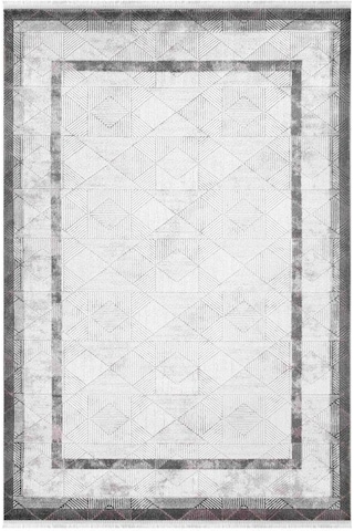 Vivaldi Nüans 1047 Gri Serisi Akrilik Salon Oturma Yatak Odası Halısı Gri