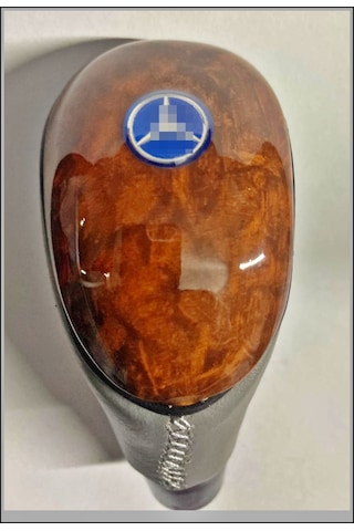Ahşap Deri Vites Topuzu Mercedes W202, C208/209, W210, W211, W220 R230 Sl 2002-2004 R129 Sl 1995 Ve Sonrası R170 Slk 1996-1999 W163 Ml Açık Renk Ahşap