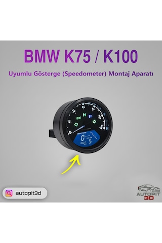 Bmw K75 / K100 Uyumlu Gösterge Speedometer Montaj Aparatı