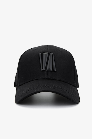 Valmenti Unisex Tekstil Beyzbol Şapka 1139 Ec4006 Spk Y25 Black Logo Siyah
