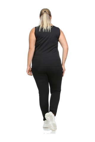 Pastimore Termal Sauna Takım Atlet Tayt Siyah