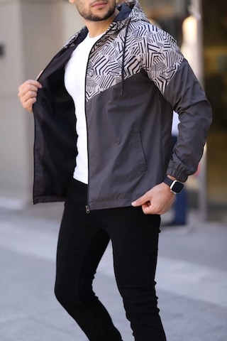 Unisex Kapüşonlu İçi Astarlı Yağmurluk - Kahve Kahve