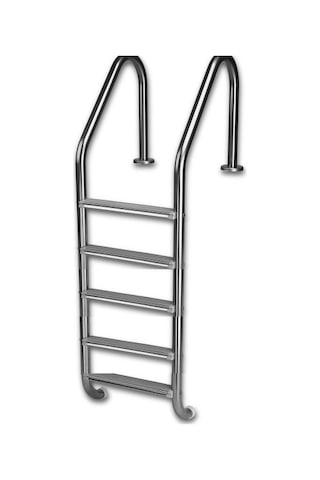 Havuz Merdiveni 304 Model Paslanmaz Çelik Cnc Kesimli 5 Ba N11.959