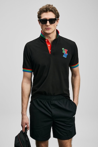 Lufian Fun Smart Erkek Polo T-shirt 111040231 Siyah