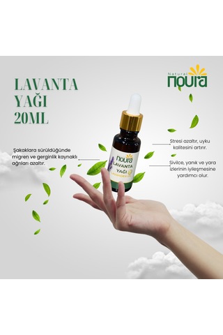 Noura Natural Lavanta Yağı 20 ML