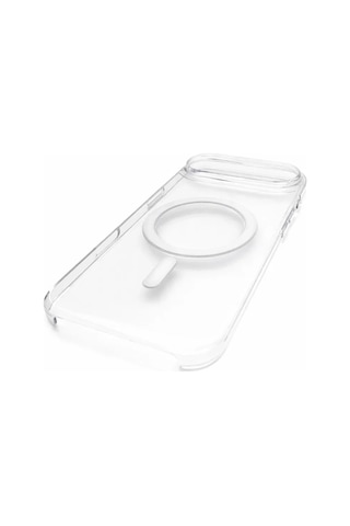 İphone 17 Air İle Uyumlu Magsafe Özellikli Kristal Netlik Sararmaz Pc Clear Case Şeffaf