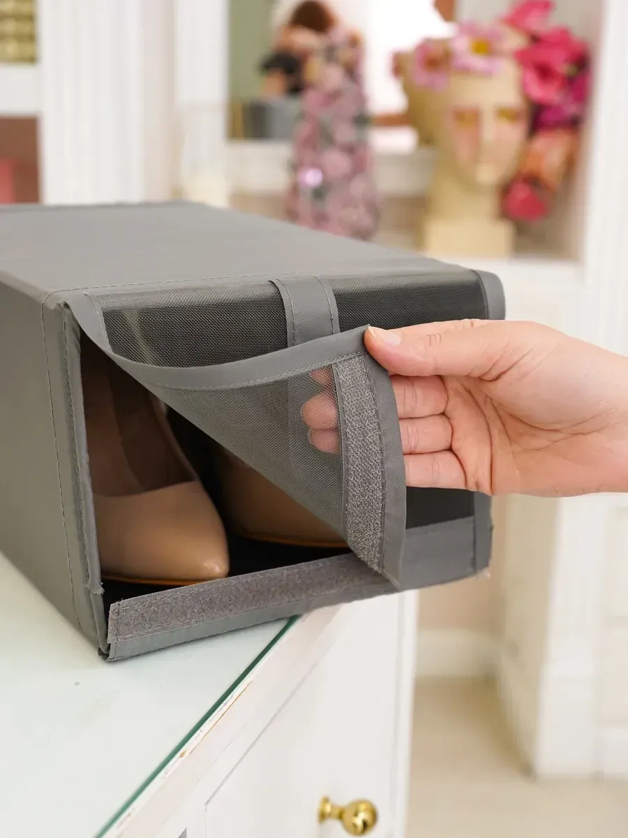 Ikea Ayakkabı Saklama Düzenleyicileri 4'lü 268271873 Gri